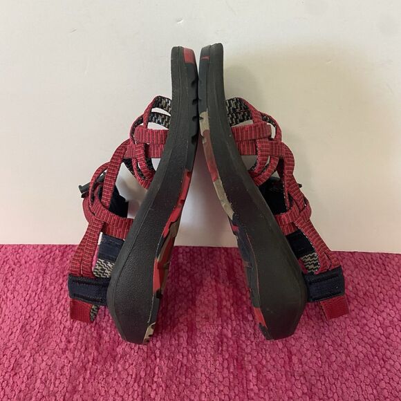 Chaco Z/Cloud X2 Sandals Foster Brick Red Size 5 - Picture 6 of 11